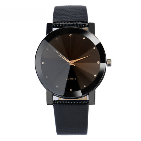 Elegantné dámske čierne hodinky