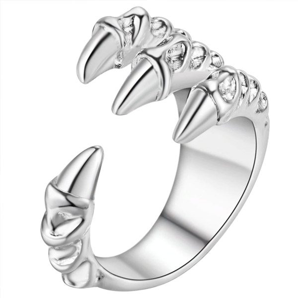 Trendový prsteň s dračími pazúrmi